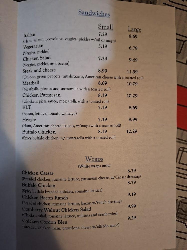 Hometown Pizza & Deli Menu image 1